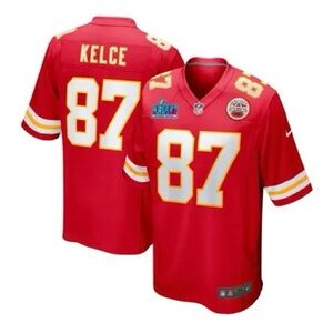 Official NFL Chiefs Kelce Jersey